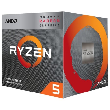 AMD RYZEN 5 3400G 3.7 GHZ / 4.2 GHZ