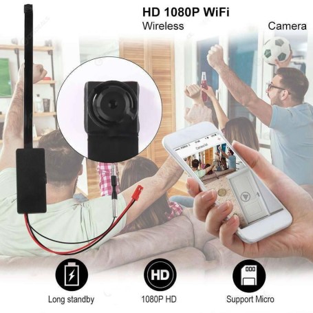 Mini Caméra espion wifi ultra discrète Full HD